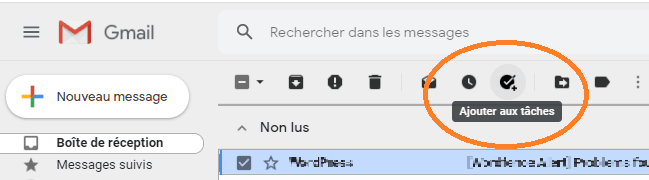 e-mail vers tâche e-mail vers tâche