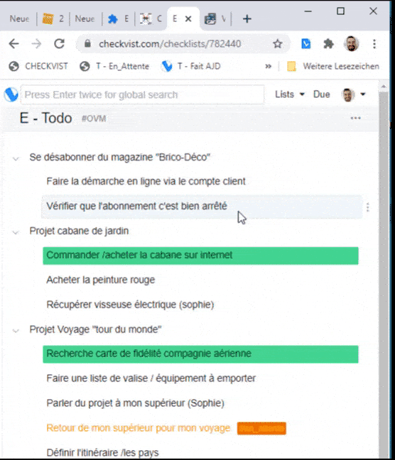 GIf filtre hiérachique