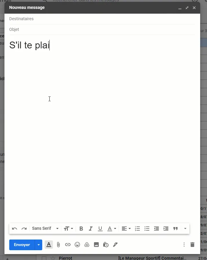 Deepl pop-up